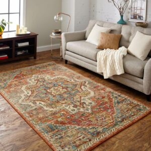 Area rug in living room | Burris Carpet Plus, Inc