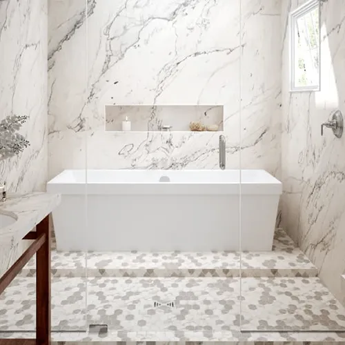 Bathroom Tile Flooring | Burris Carpet Plus, Inc