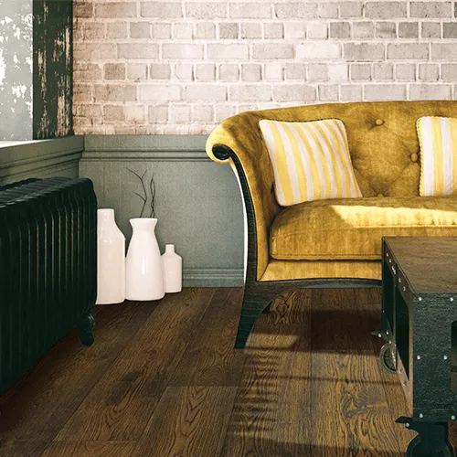 Living Area Hardwood Flooring | Burris Carpet Plus, Inc